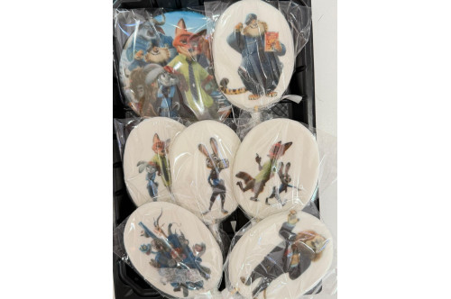 Cukrová dekorácia ,,Zootropolis"